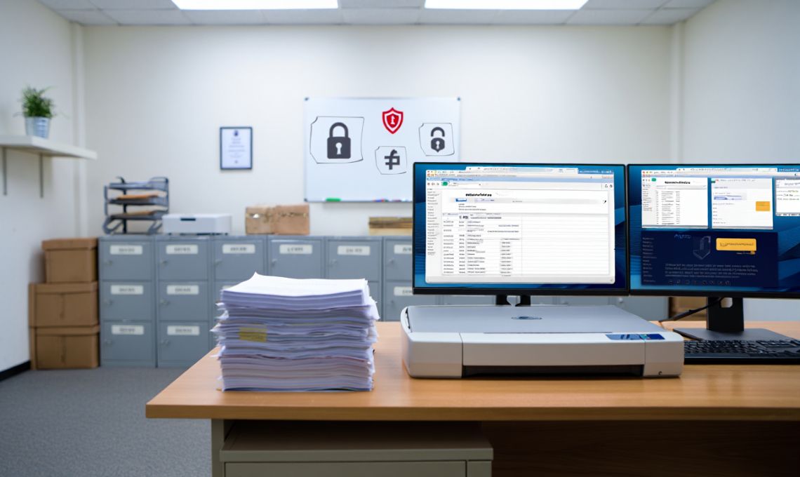 migracion segura de documentos fisicos a la nube